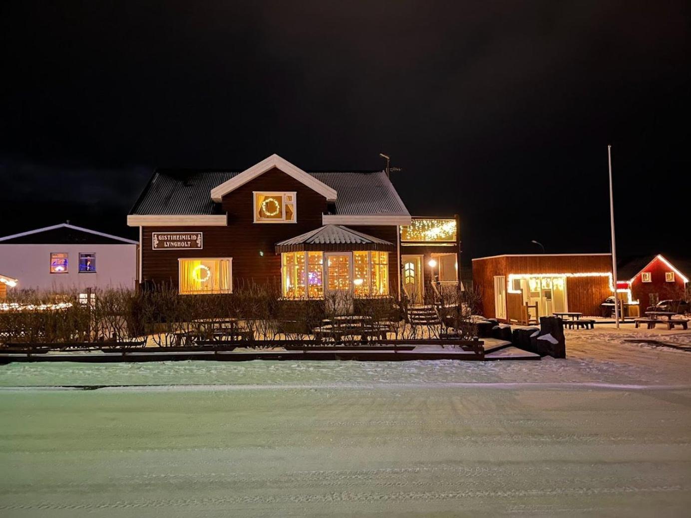 Guesthouse Lyngholt Þórshöfn Bagian luar foto